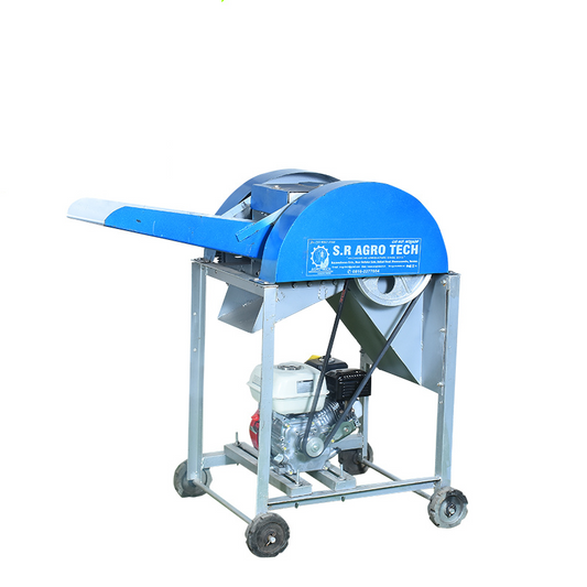 2HP Engine Operated Horizontal Chaff Cutter