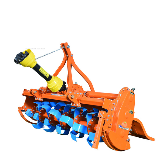 36 Blade Rotavator – 5 Ft | Heavy-Duty PTO Rotary Tiller for Tractors